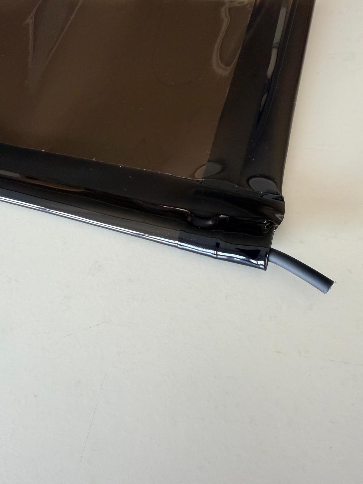 Tenda Antipioggia in PVC Crystal Fumé - immagine 2